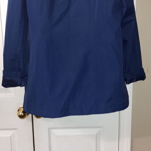 ZeroXposur lightweight navy raincoat water resistant jacket coat Sz XL NWOT - Picture 5 of 7